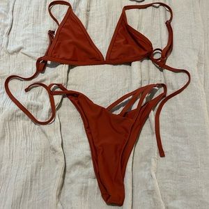 Strappy bikini